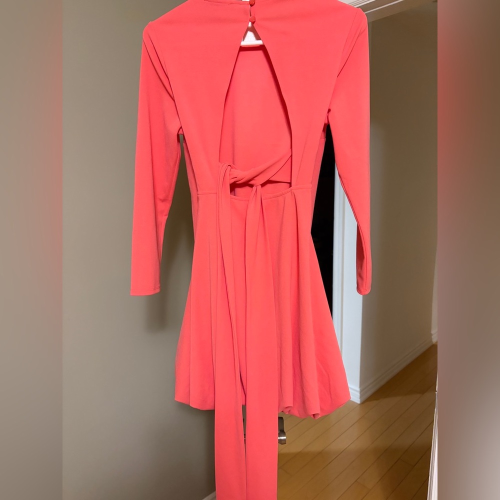 ASOS bubble hem backless dress size 6 petite BNWT